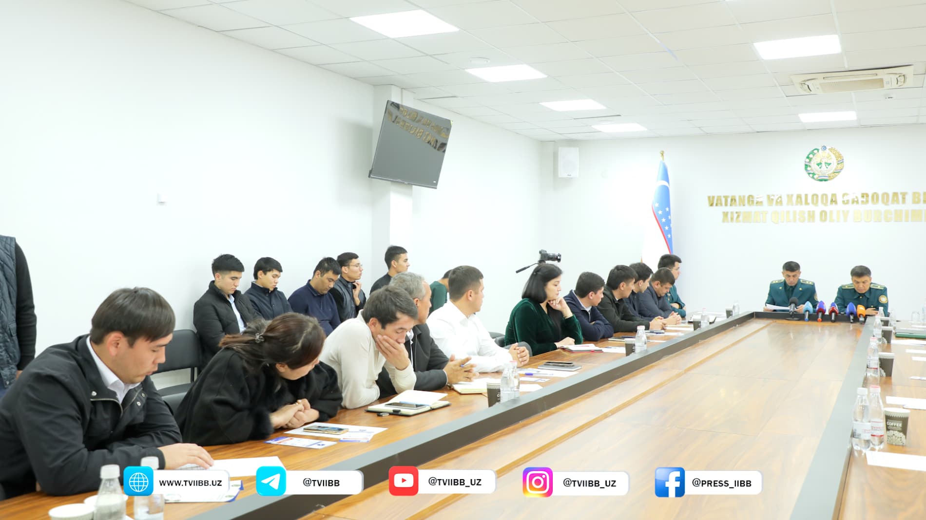 “Kibermadaniyatni yuksaltirish oyligi” doirasida Toshkent viloyati IIBBda matbuot anjumani oʻtkazildi