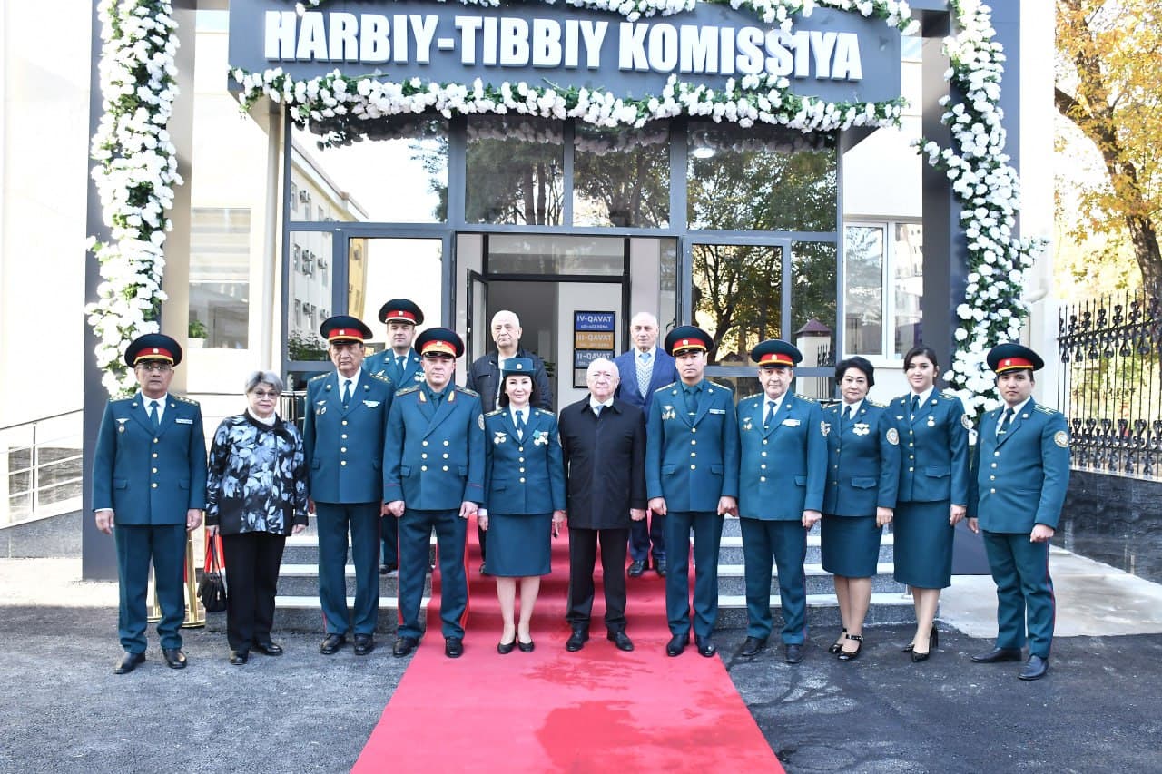 Символ самоотверженного труда, посвященного здоровью человека - для медицинского отдела ГУВД города Ташкента построено новое современное здание, которое было сдано в эксплуатацию накануне Дня медицинских работников