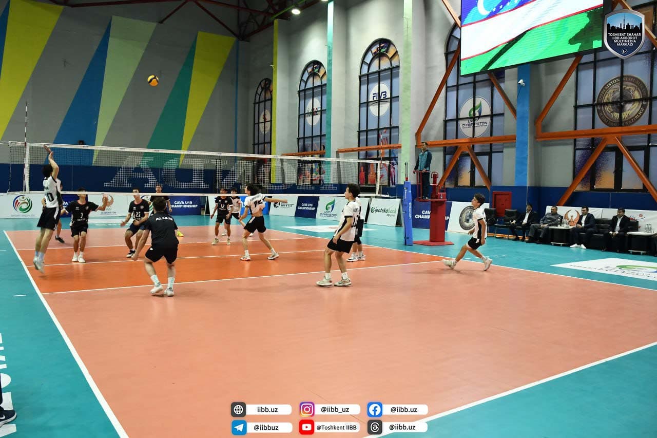 Завершился финальный этап соревнований на "Кубок города Ташкента" по волейболу среди юниоров