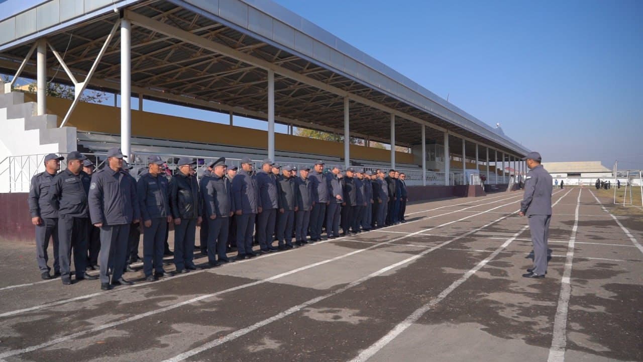 Руководящие сотрудники органов внутренних дел Сырдарьинской области сдали итоговые экзамены