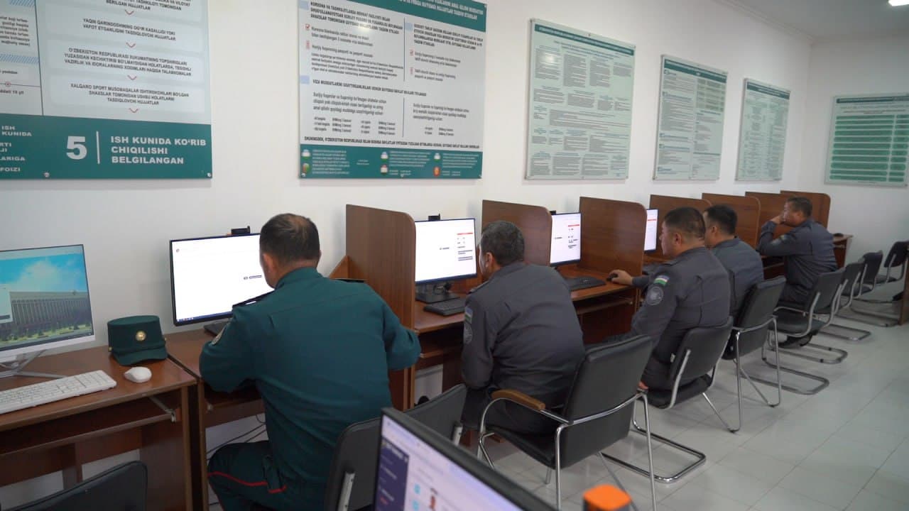 Руководящие сотрудники органов внутренних дел Сырдарьинской области сдали итоговые экзамены