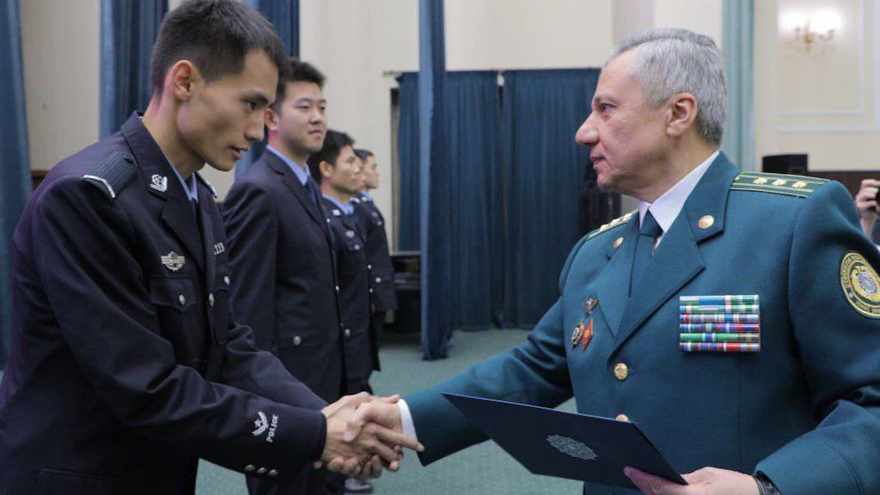 Training Program for a delegation from China’s Public Security University was completed at the Academy of the MIA