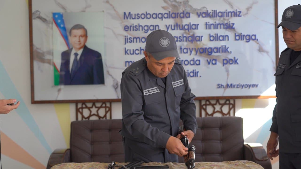 Руководящие сотрудники органов внутренних дел Сырдарьинской области сдали итоговые экзамены