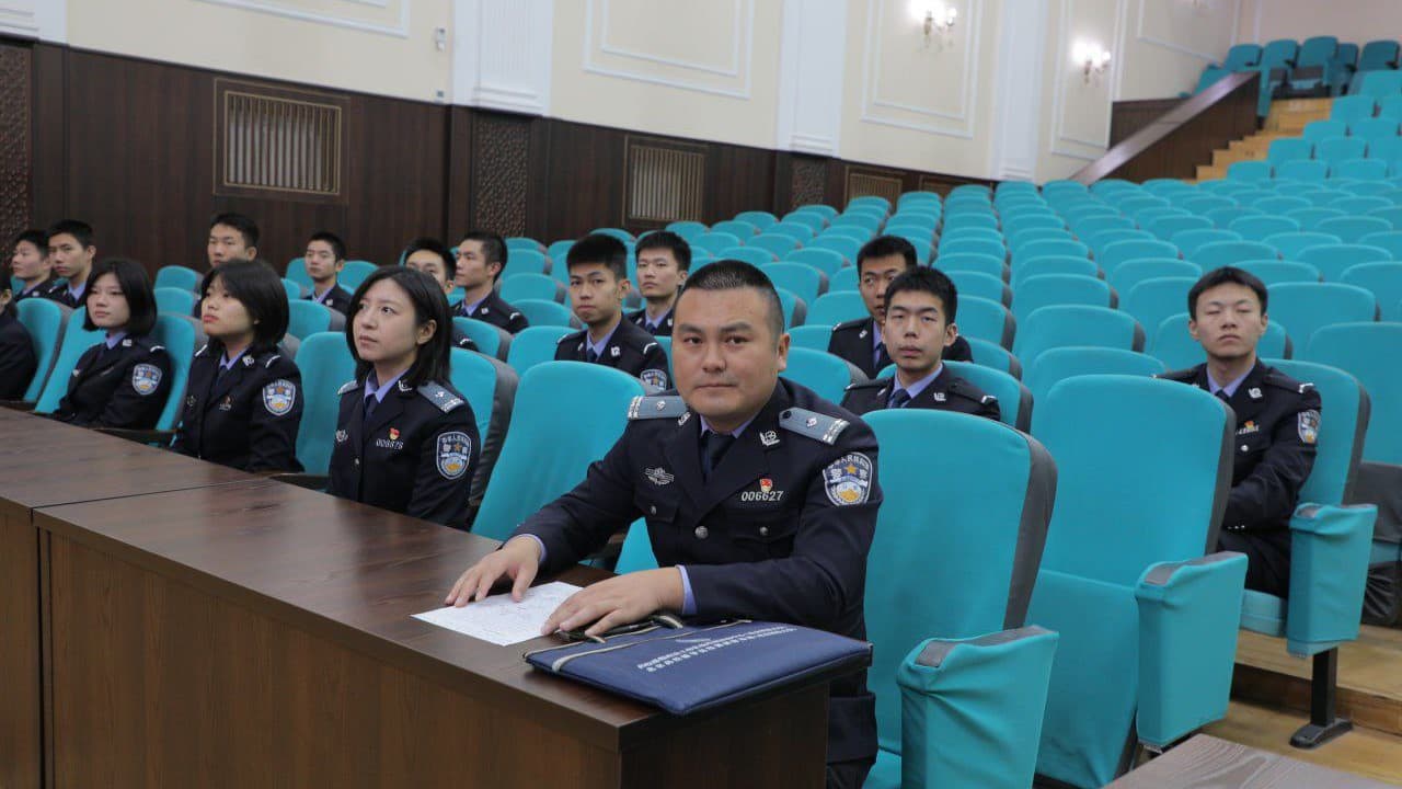 Training Program for a delegation from China’s Public Security University was completed at the Academy of the MIA