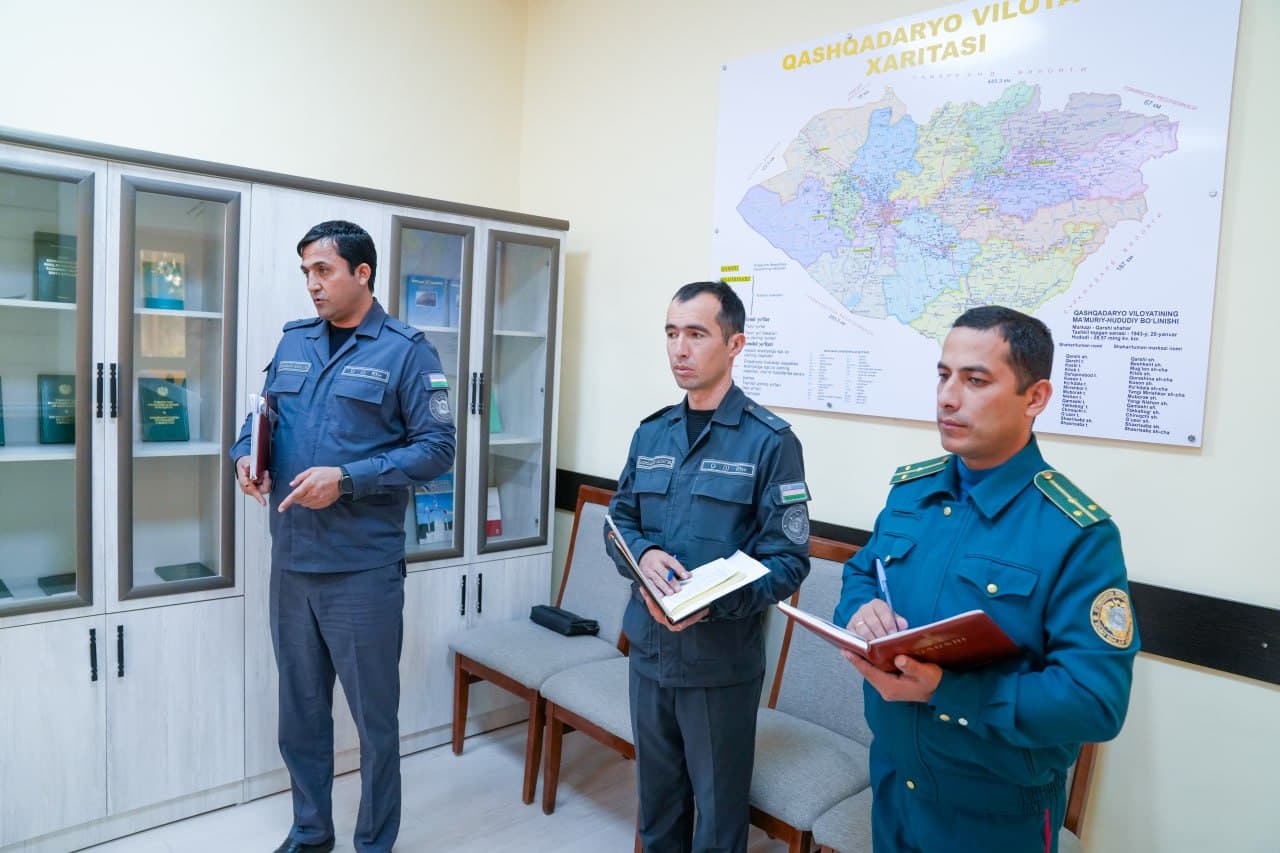 Qashqadaryo viloyati IIB rahbariyati tomonidan fuqarolar murojaatlari boʻyicha qabul oʻtkazildi