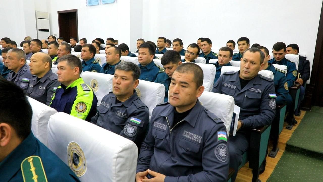 Jizzax viloyati IIBda “Tibbiyotdagi islohotlar inson qadri uchun” mavzusida maʼnaviy-maʼrifiy tadbir oʻtkazildi