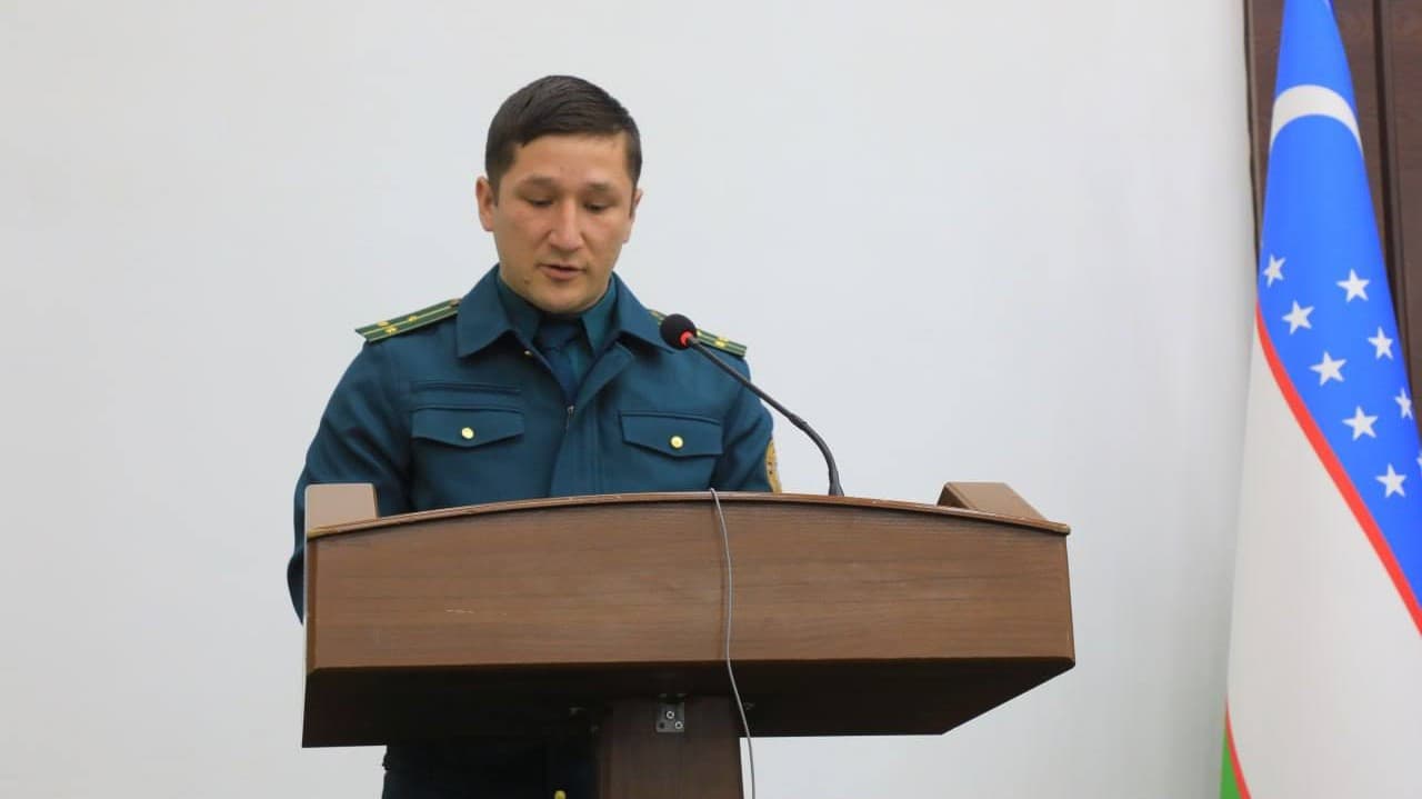 Jizzax viloyati IIBda “Tibbiyotdagi islohotlar inson qadri uchun” mavzusida maʼnaviy-maʼrifiy tadbir oʻtkazildi