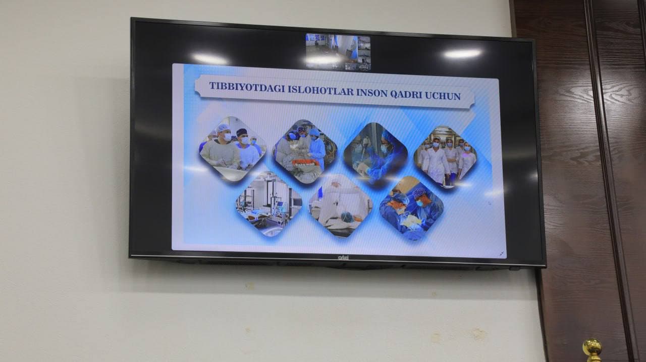 Jizzax viloyati IIBda “Tibbiyotdagi islohotlar inson qadri uchun” mavzusida maʼnaviy-maʼrifiy tadbir oʻtkazildi