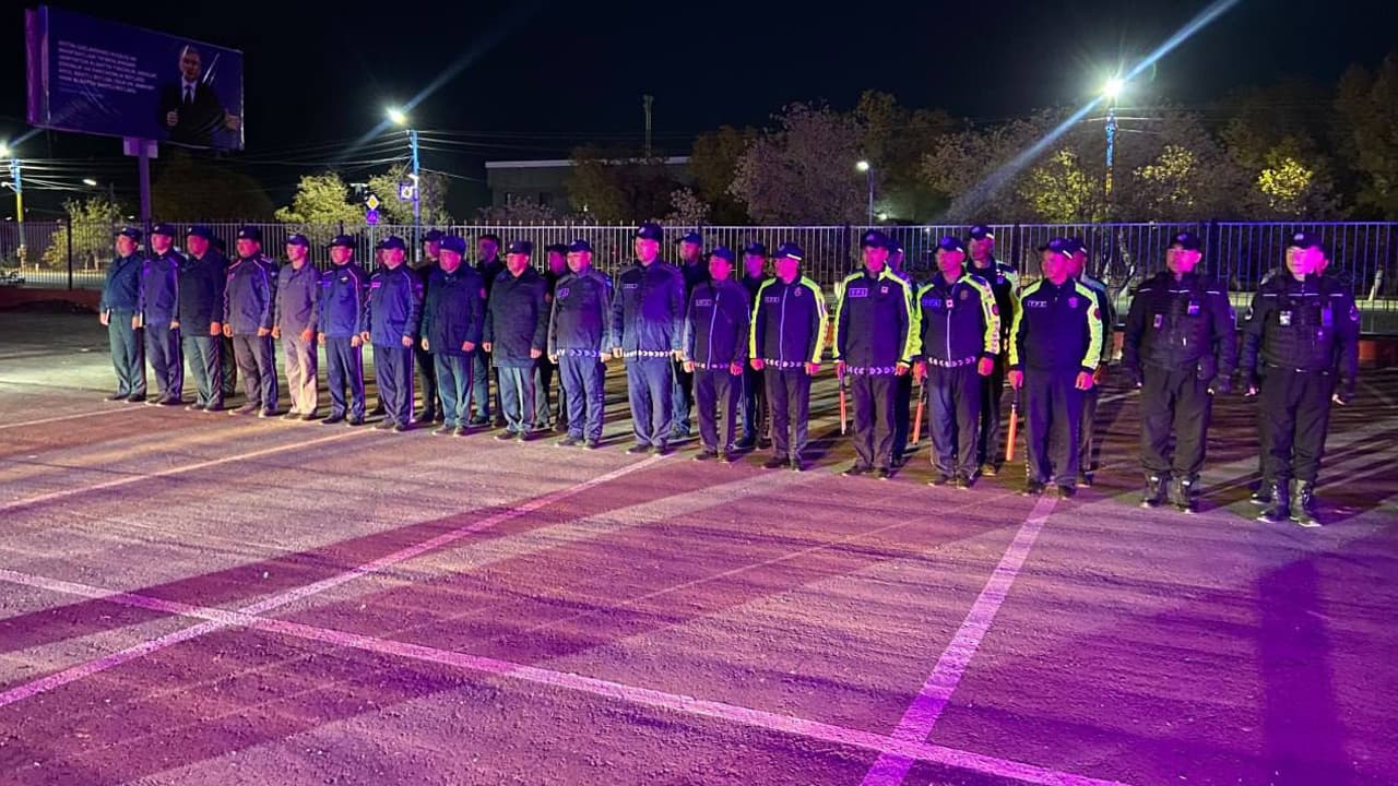 Qoraqalpogʻiston Respublikasi IIV rahbariyati tomonidan Taxiatosh tumanida aholi osoyishtaligini taʼminlash yoʻlida olib borilayotgan tungi xizmat faoliyati oʻrganildi