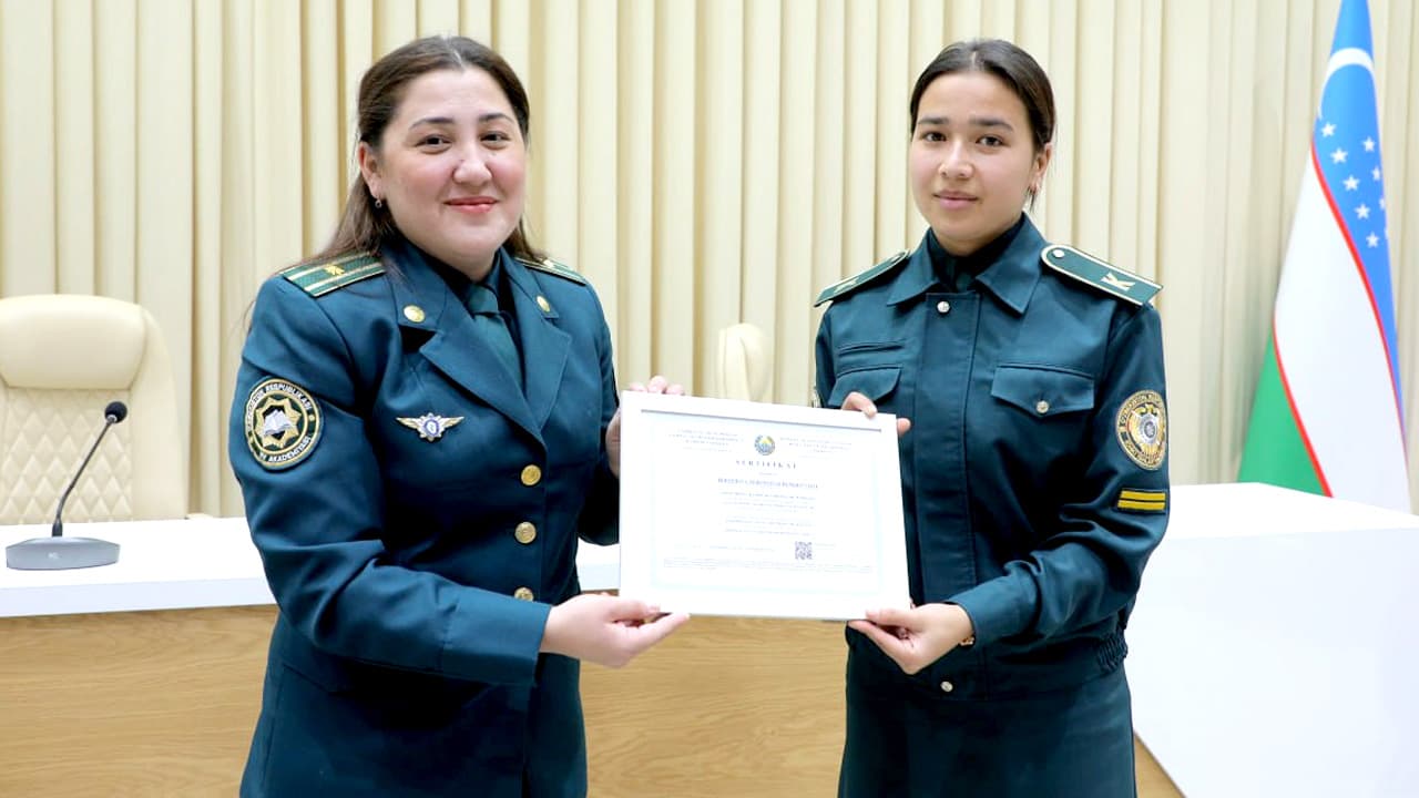 ИИВ Академияси курсантлари билан касбий кўникмалар марказида сайёр машғулот ўтказилди