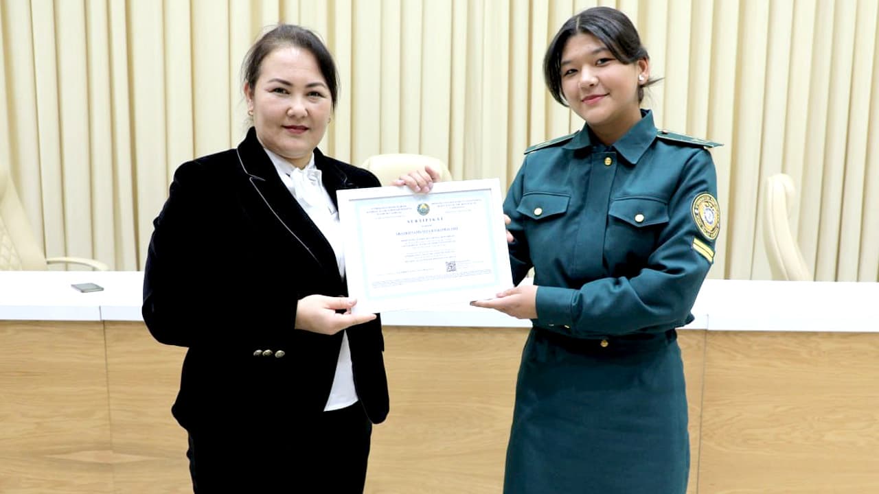 ИИВ Академияси курсантлари билан касбий кўникмалар марказида сайёр машғулот ўтказилди