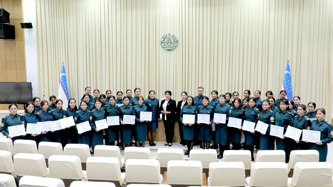 ИИВ Академияси курсантлари билан касбий кўникмалар марказида сайёр машғулот ўтказилди