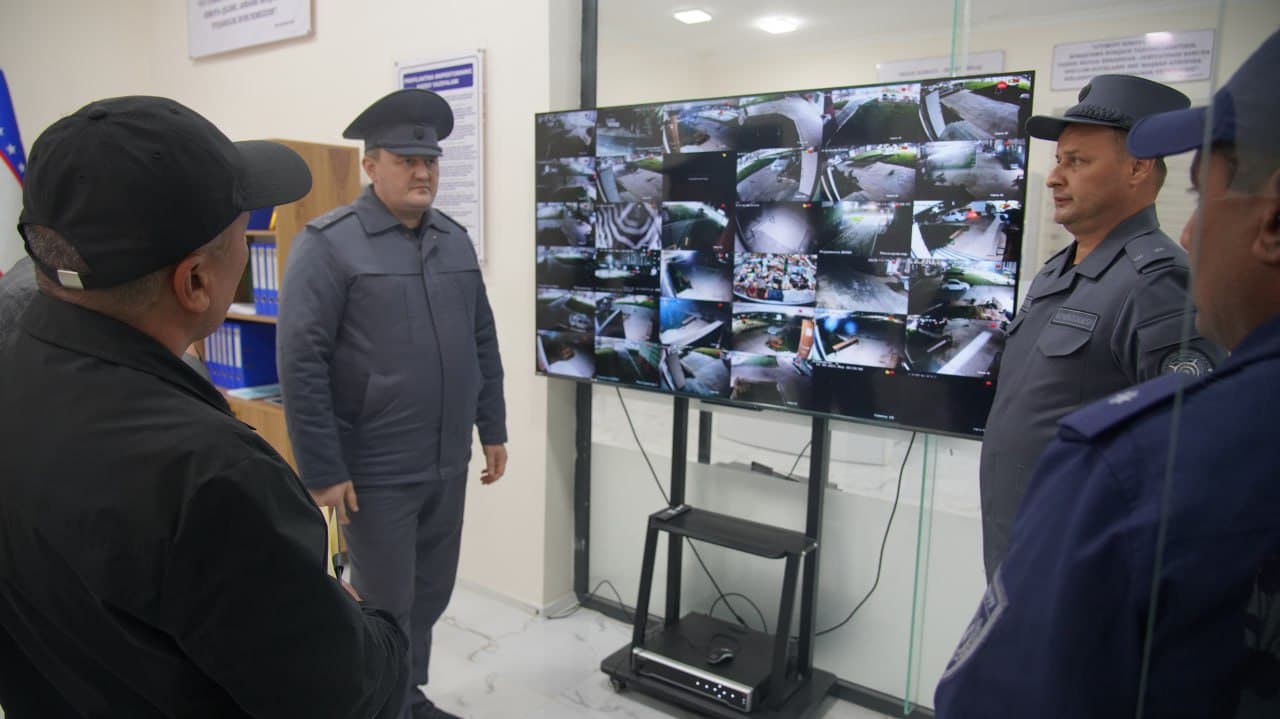 Surxondaryo viloyati Ichki ishlar boshqarmasi rahbariyati tomonidan Jarqoʻrgʻon tumanida tungi faoliyat, kuz-qish mavsumiga tayyorgarlik jarayonlari oʻrganildi