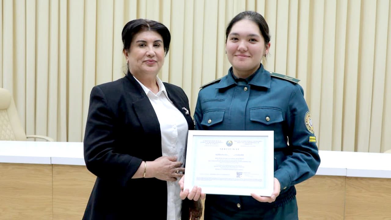 ИИВ Академияси курсантлари билан касбий кўникмалар марказида сайёр машғулот ўтказилди