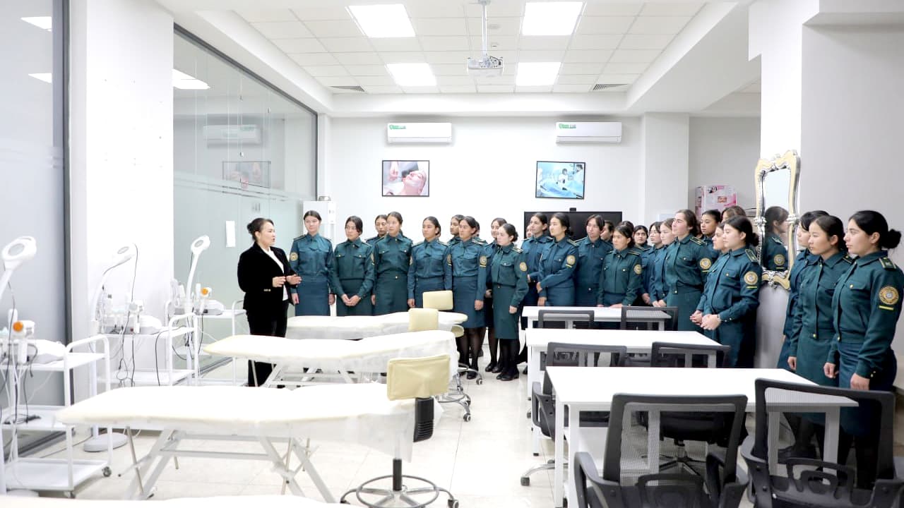 ИИВ Академияси курсантлари билан касбий кўникмалар марказида сайёр машғулот ўтказилди