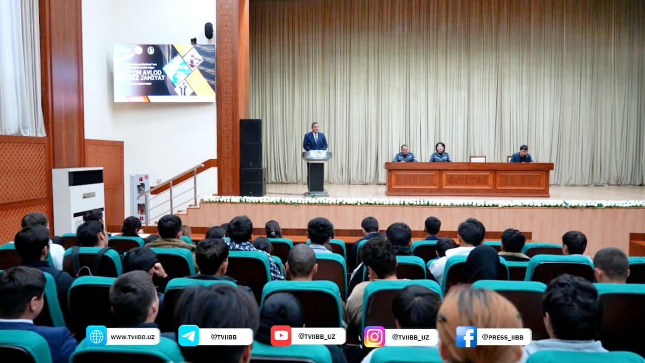 Toshkent viloyatida yoshlar oʻrtasida “Sogʻlom avlod – xavfsiz jamiyat” shiori bilan targʻibot uchrashuvlari tashkil etilmoqda