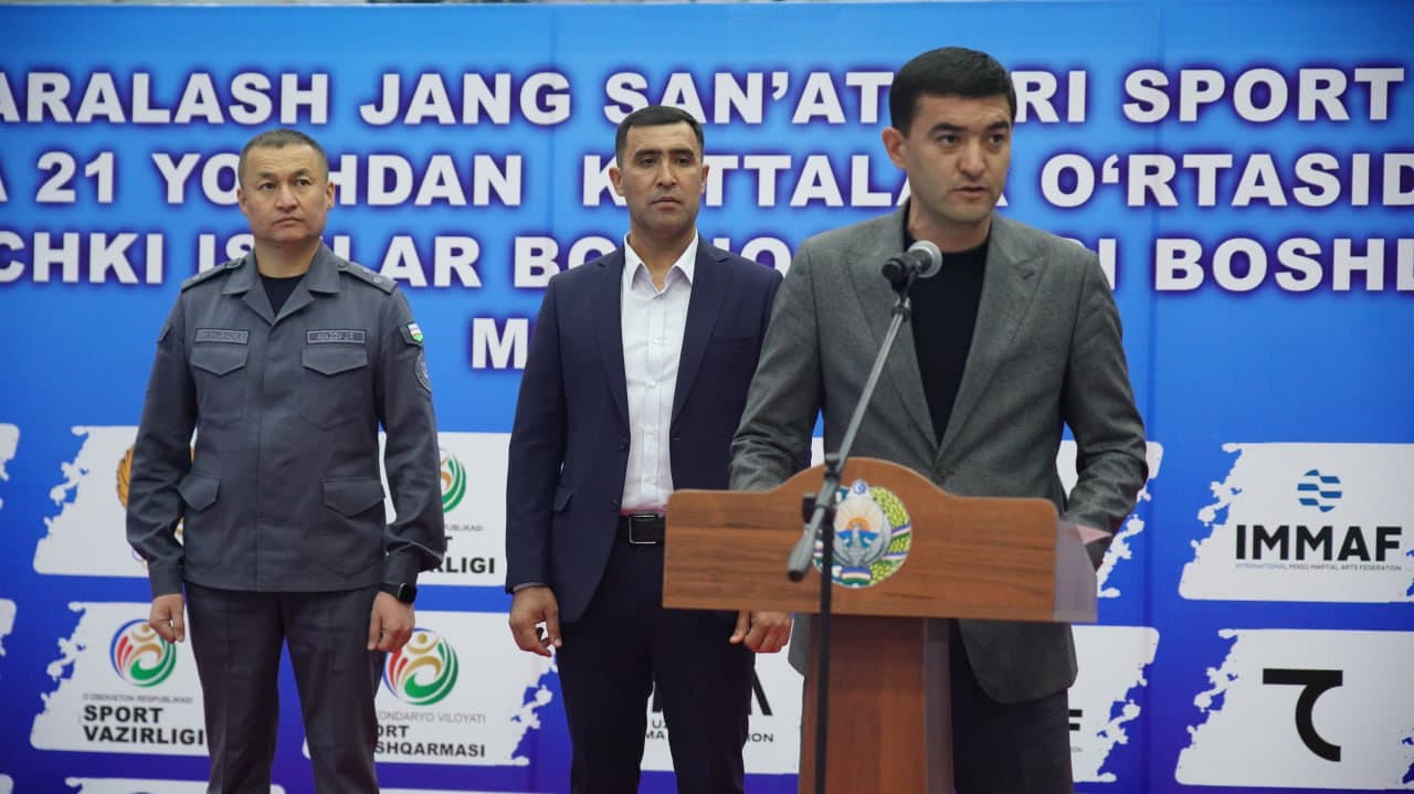 В Сурхандарьинской области прошли соревнования на Кубок начальника областного УВД по смешанным боевым искусствам (ММА)