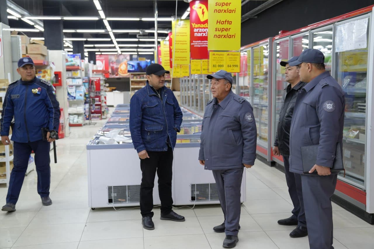 Qashqadaryo viloyati IIB rahbariyati tomonidan Shahrisabz shahrida oʻrganishlar olib borildi