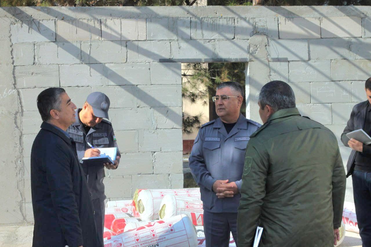 Бухоро вилояти ИИБ раҳбарияти томонидан Когон тумани ички ишлар бўлинмаларида олиб борилаётган қурилиш ва реконструкция ишлари ўрганилди