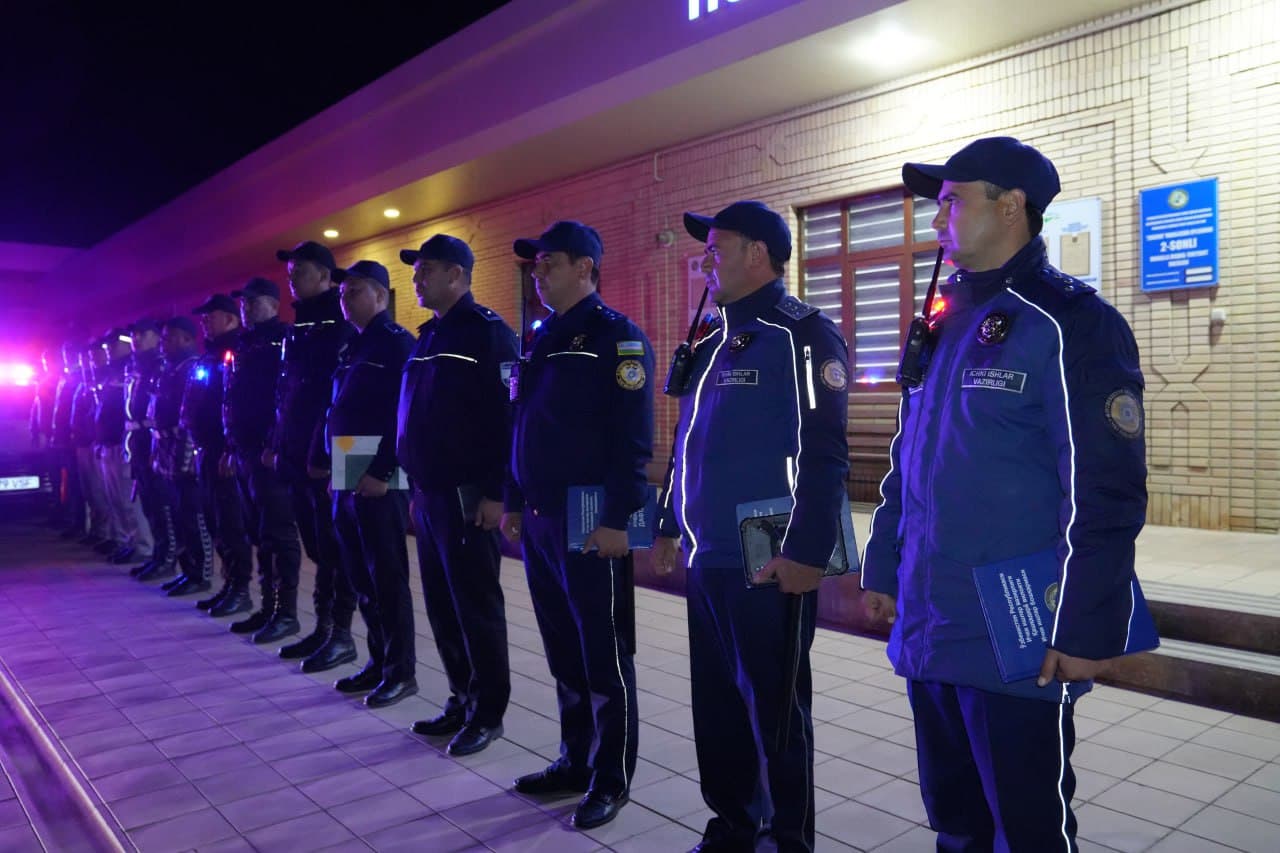 Qashqadaryo viloyati IIB rahbariyati tomonidan Shahrisabz shahrida oʻrganishlar olib borildi