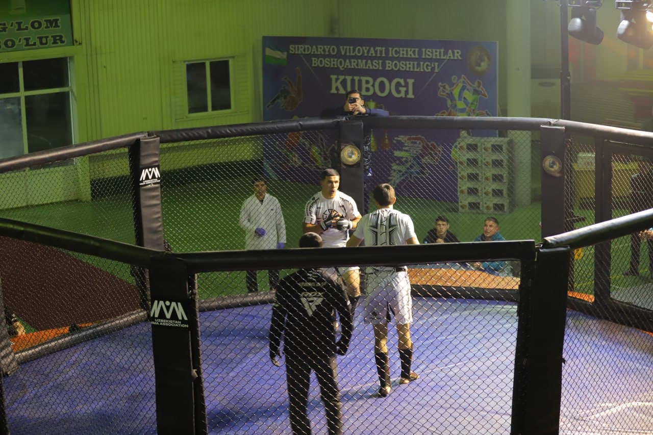 Sirdaryoda Aralash jang sanʼati boʻyicha viloyat chempionati boʻlib oʻtdi