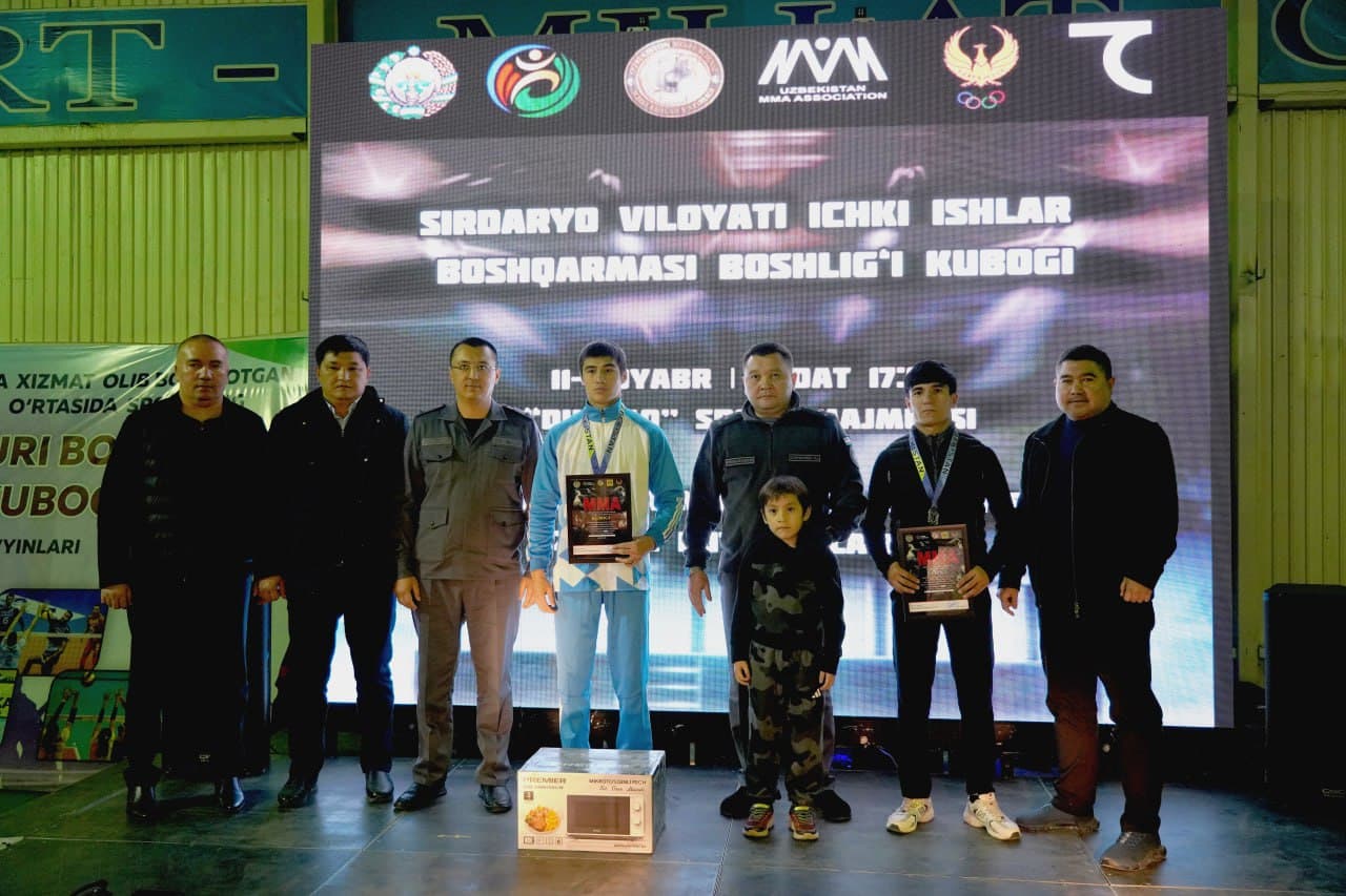 Sirdaryoda Aralash jang sanʼati boʻyicha viloyat chempionati boʻlib oʻtdi