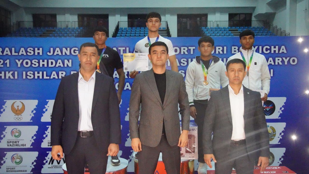 В Сурхандарьинской области прошли соревнования на Кубок начальника областного УВД по смешанным боевым искусствам (ММА)