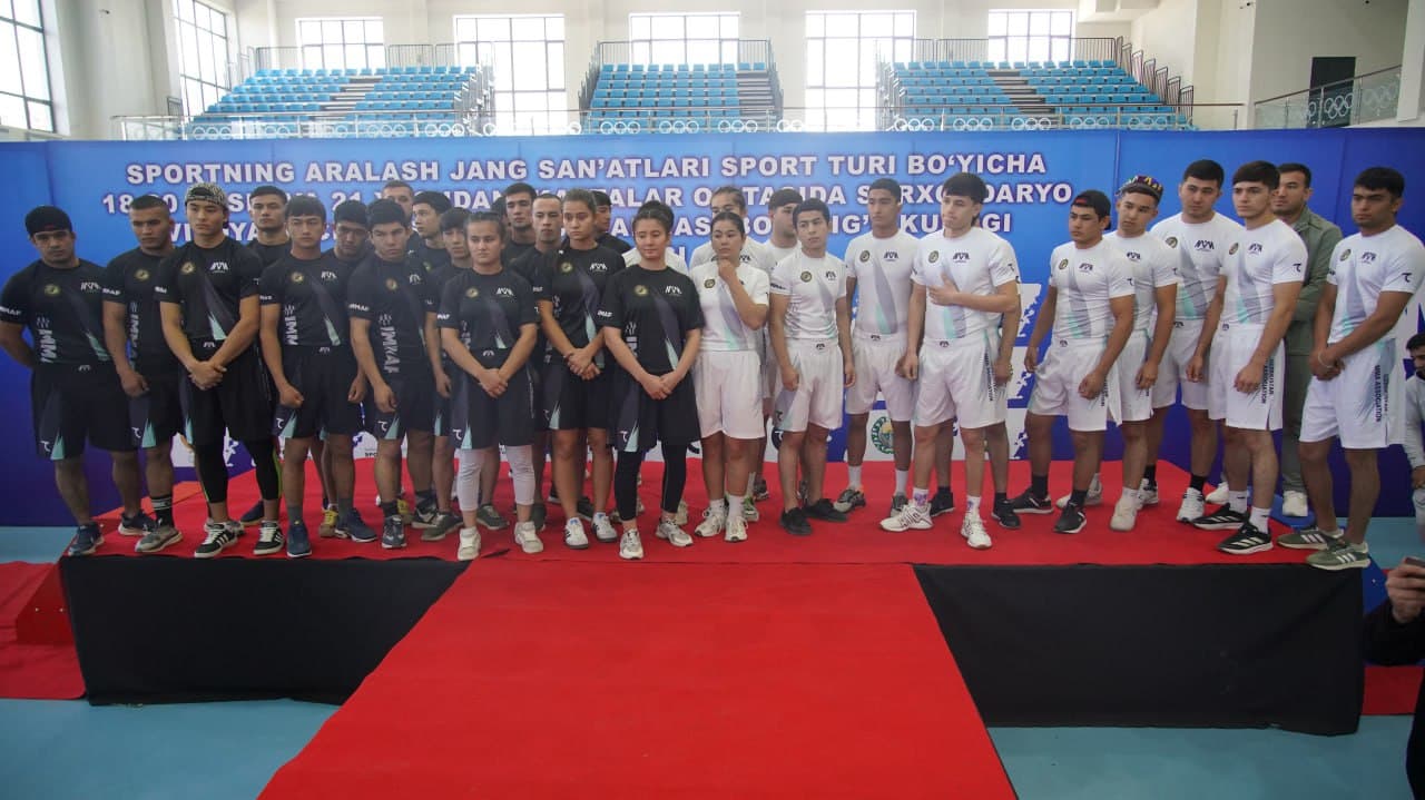 В Сурхандарьинской области прошли соревнования на Кубок начальника областного УВД по смешанным боевым искусствам (ММА)