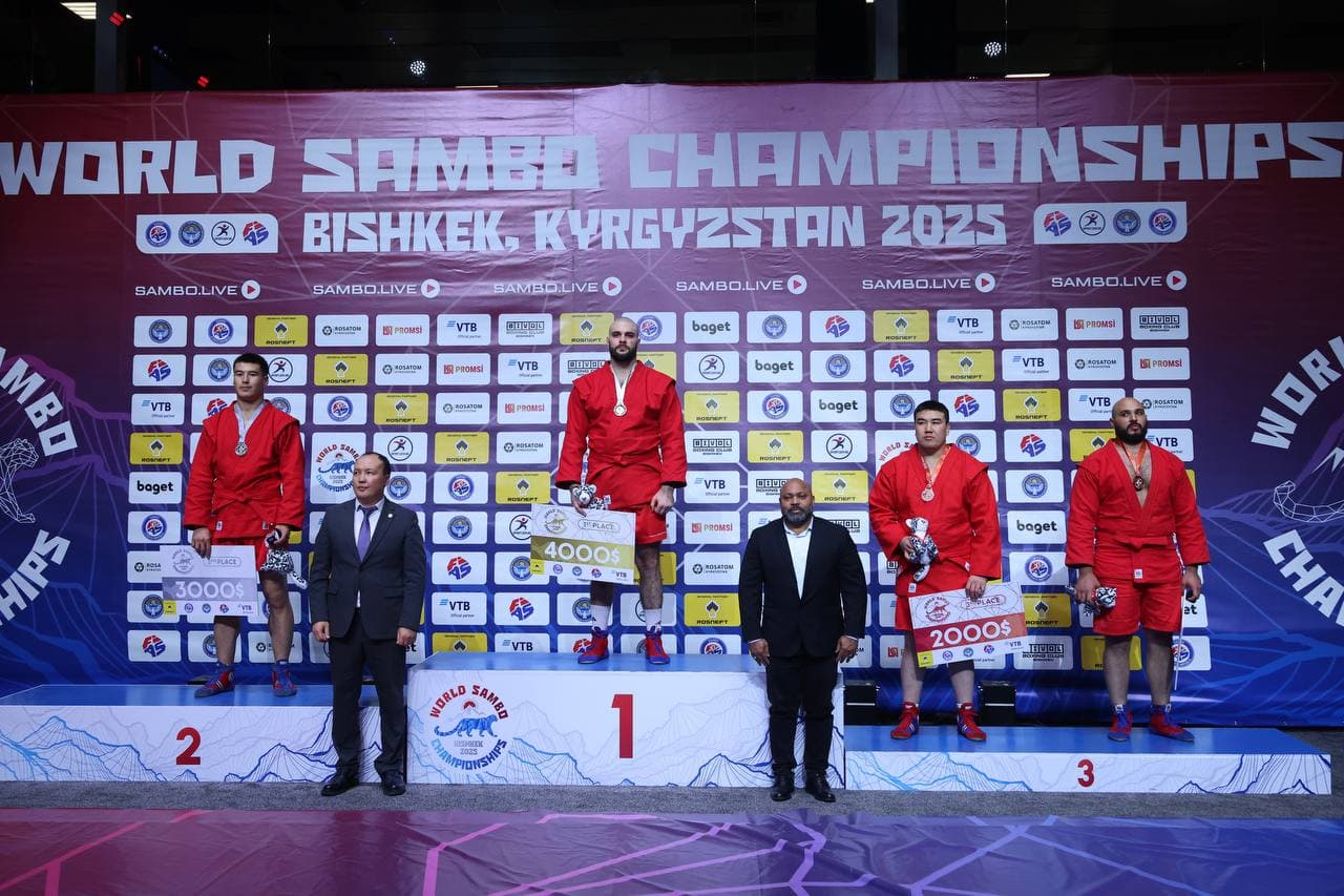 Сотрудники Департамента исполнения наказания при МВД достойно защитили честь страны на чемпионате мира по самбо