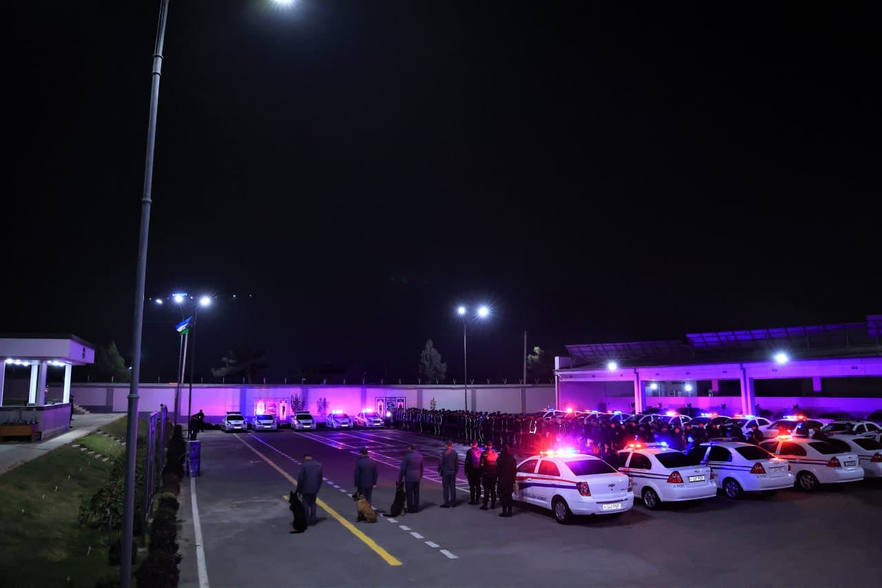 Namangan viloyatida aholi osoyishtaligini taʼminlash maqsadida tungi xizmat faoliyati kuchaytirilmoqda