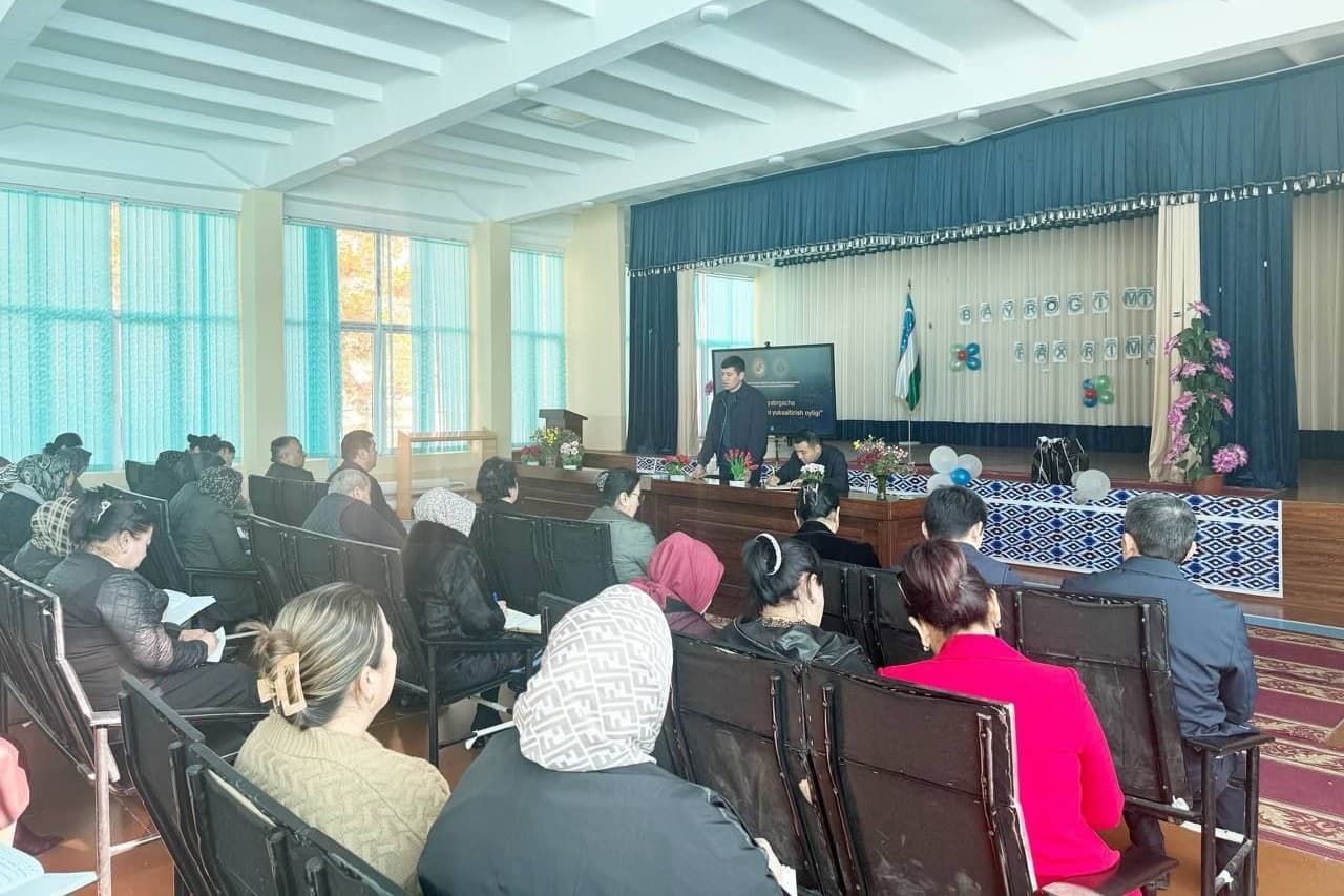 Namanganda kibermadaniyatni yuksaltirish va raqamli immunitetni shakllantirishga qaratilgan profilaktik tadbirlar oʻtkazilmoqda