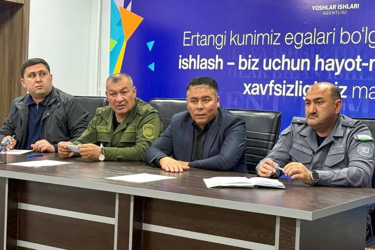 Buxoro viloyati Vobkent tumanida otaliqqa olingan yoshlar bilan uchrashuv oʻtkazildi