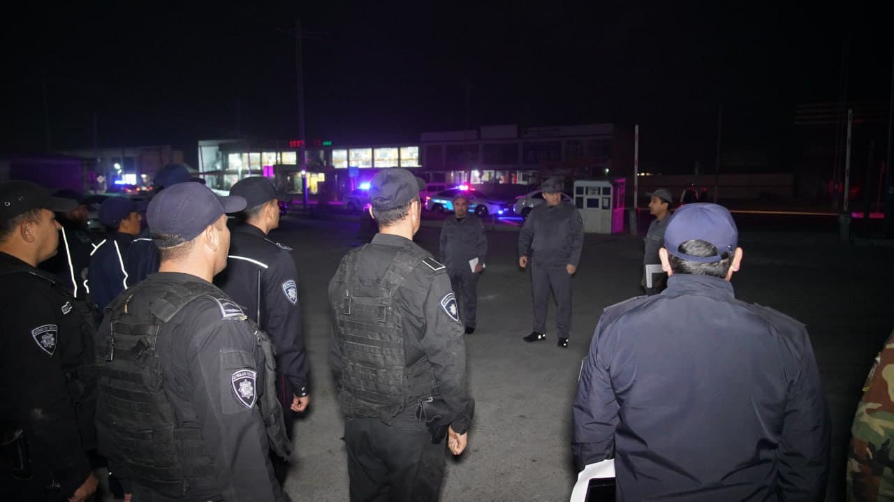 Surxondaryo viloyati IIB rahbariyati tomonidan mahallalarda amalga oshirilayotgan xavfsizlik choralari va qishki tayyorgarlik ishlari oʻrganildi