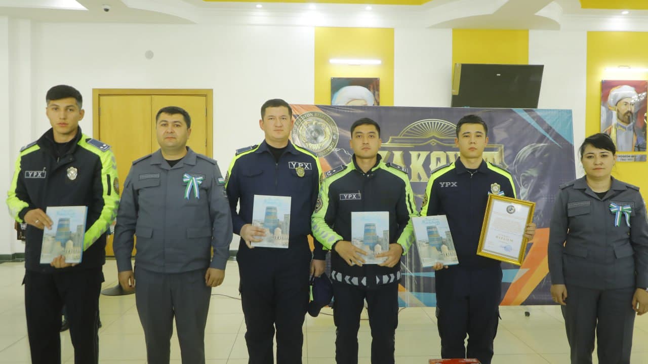 Oʻzbekiston Respublikasi Davlat bayrogʻi qabul qilinganligining 34-yilligi munosabati bilan Surxondaryo viloyati Ichki ishlar organlarida xizmat olib borayotgan yosh xodimlar oʻrtasida “Zakovat” intellektual oʻyini oʻtkazildi