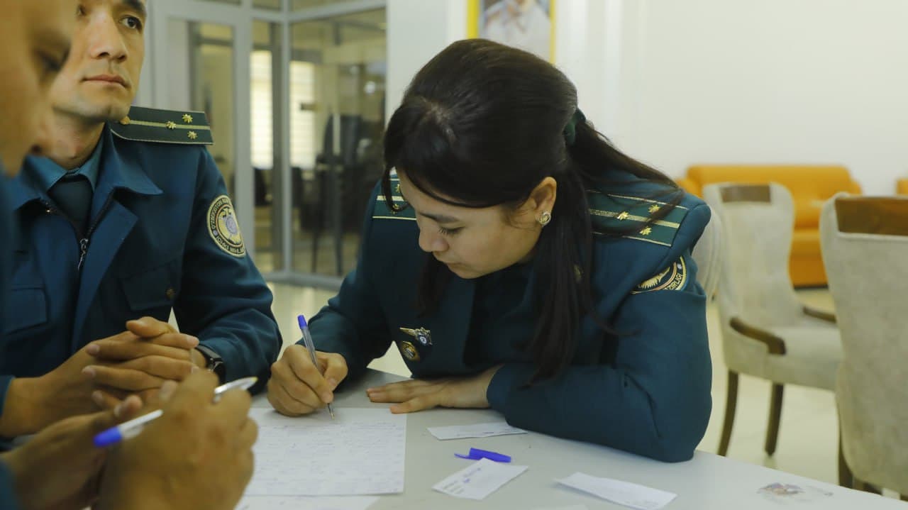 Oʻzbekiston Respublikasi Davlat bayrogʻi qabul qilinganligining 34-yilligi munosabati bilan Surxondaryo viloyati Ichki ishlar organlarida xizmat olib borayotgan yosh xodimlar oʻrtasida “Zakovat” intellektual oʻyini oʻtkazildi