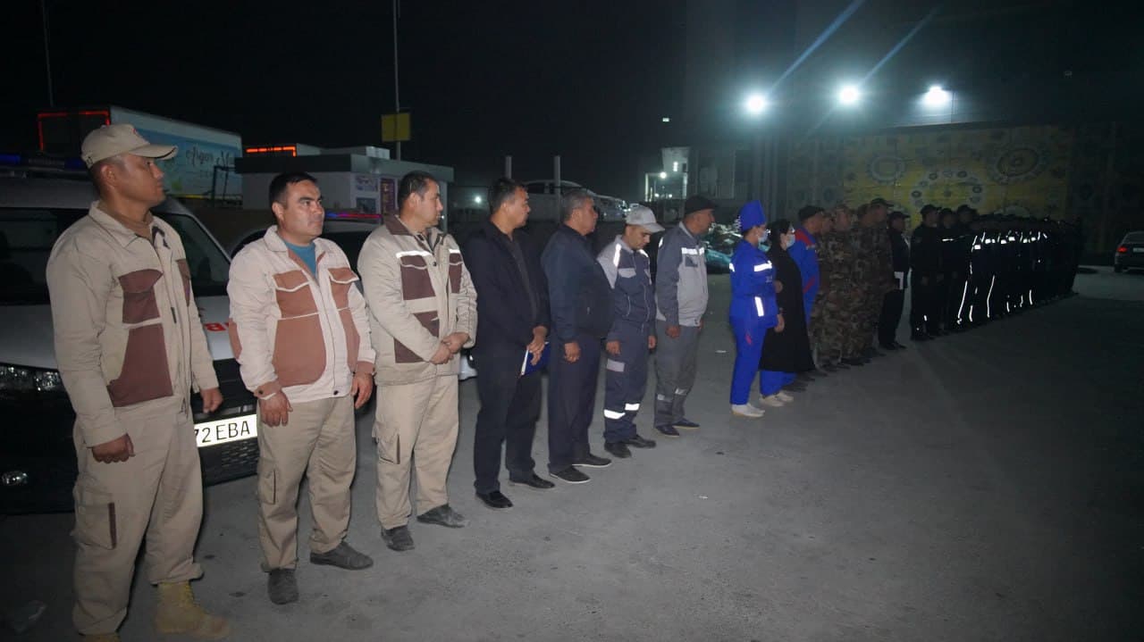 Surxondaryo viloyati IIB rahbariyati tomonidan mahallalarda amalga oshirilayotgan xavfsizlik choralari va qishki tayyorgarlik ishlari oʻrganildi