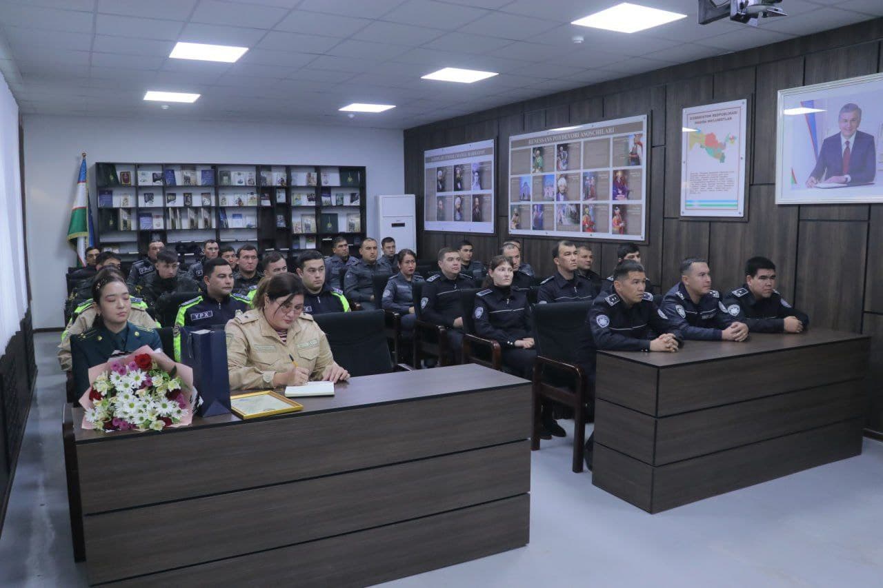 Sirdaryo viloyati IIB, Guliston davlat universiteti hamda boshqa hamkor tashkilot vakillari ishtirokida psixologik seminar-trening mashgʻuloti tashkil etildi