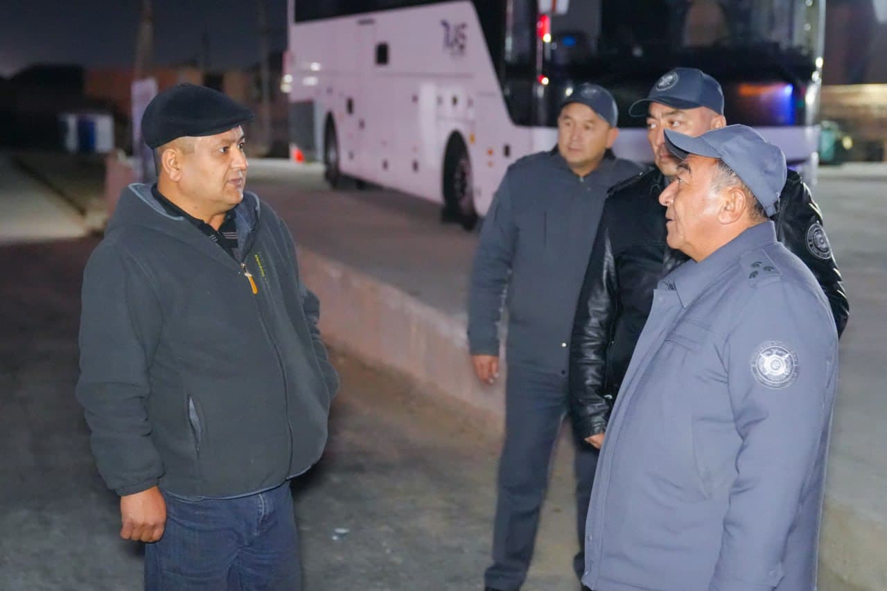 Qashqadaryo viloyati IIB rahbariyati tomonidan Qarshi tumanida profilaktika va xavfsizlik masalalari oʻrganildi