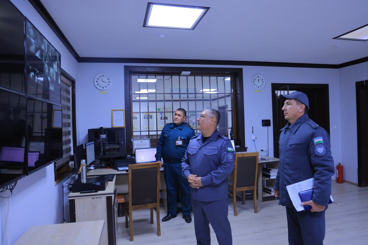 Бухоро вилояти ИИБ раҳбарияти томонидан Қоракўл туманида тунги вақтда жамоат тартибини таъминлаш ҳолати ўрганиб чиқилди