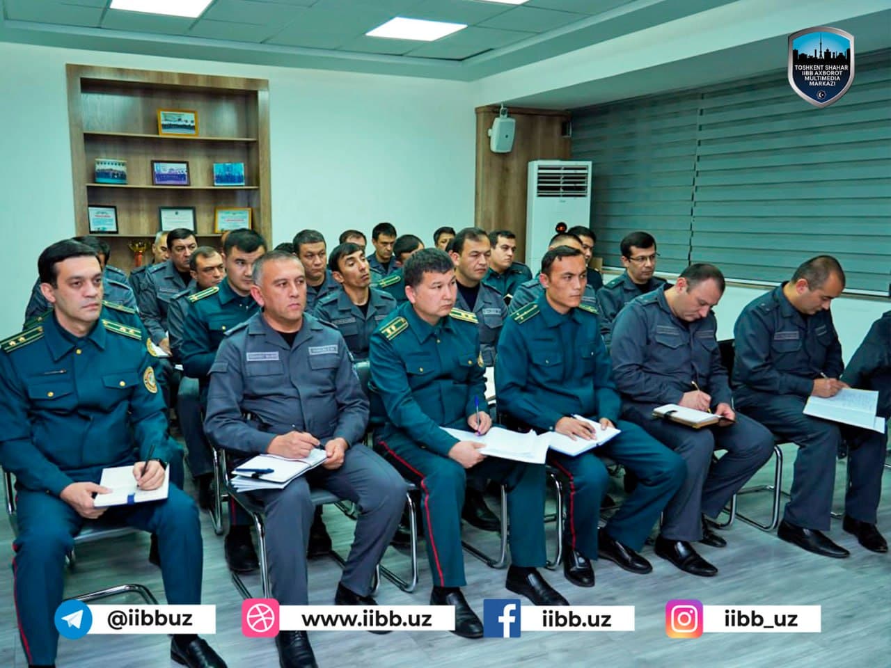 Toshkent shahar IIBBda Tashkiliy boshqarma hamda hududiy Tashkiliy boʻlim faoliyati samaradorligini oshirishga qaratilgan oʻquv-seminar boʻlib oʻtdi