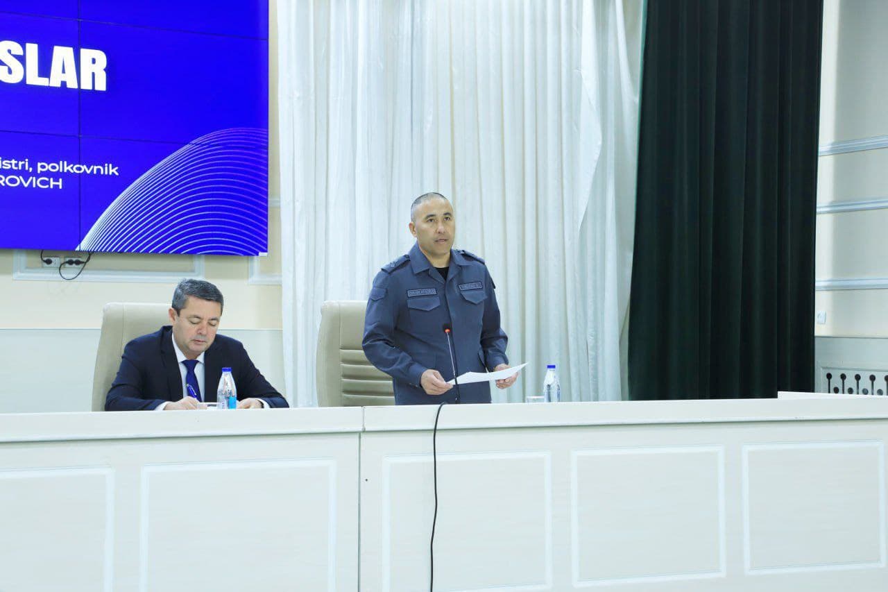 Qoraqalpogʻiston Respublikasi Ichki ishlar vaziri yoshlar bilan uchrashdi