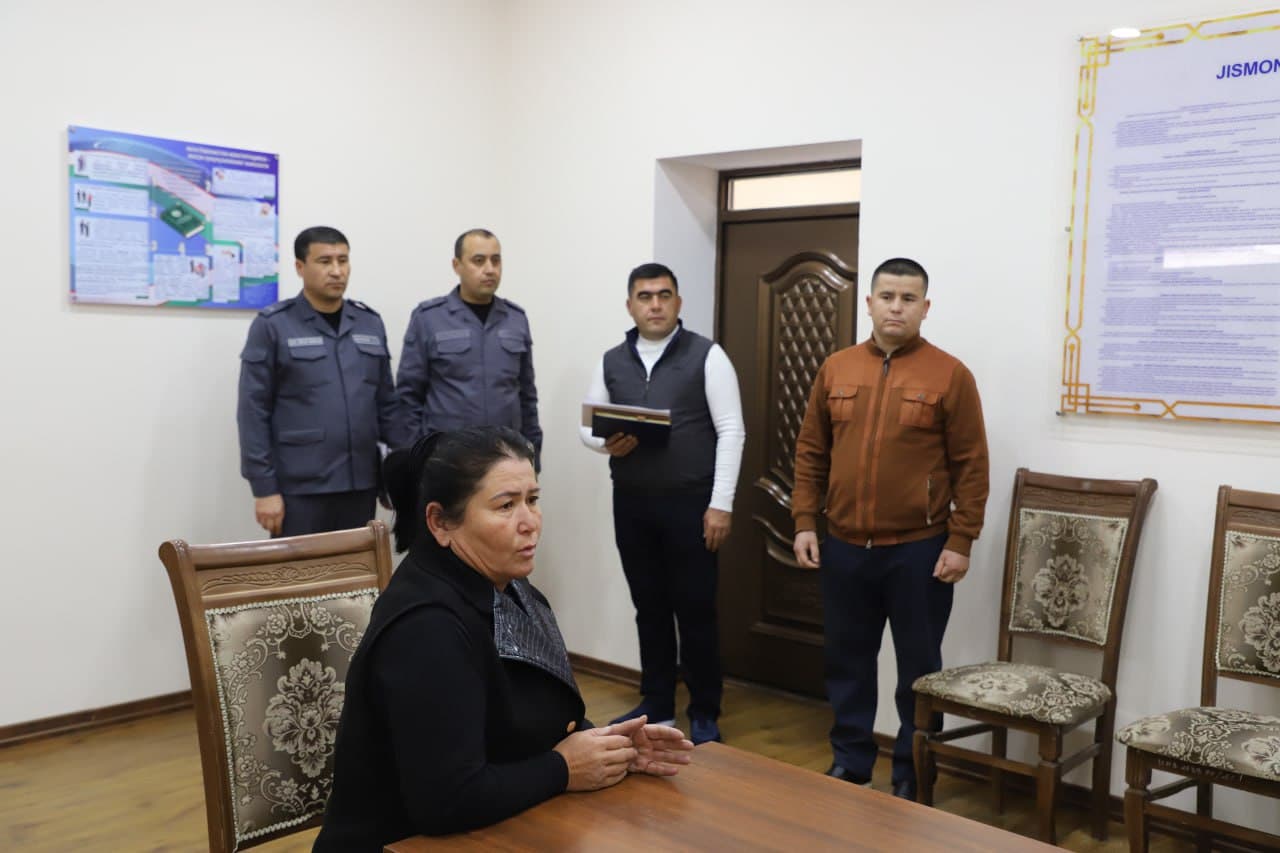 Xorazm viloyati IIB boshligʻi tomonidan aholi murojaatlarini oʻrganish maqsadida qabul oʻtkazildi