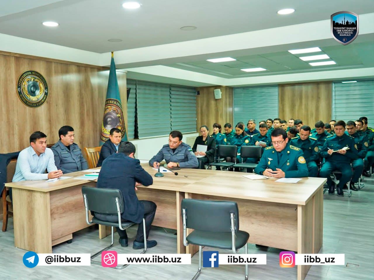 Toshkent shahar IIBBda Tashkiliy boshqarma hamda hududiy Tashkiliy boʻlim faoliyati samaradorligini oshirishga qaratilgan oʻquv-seminar boʻlib oʻtdi