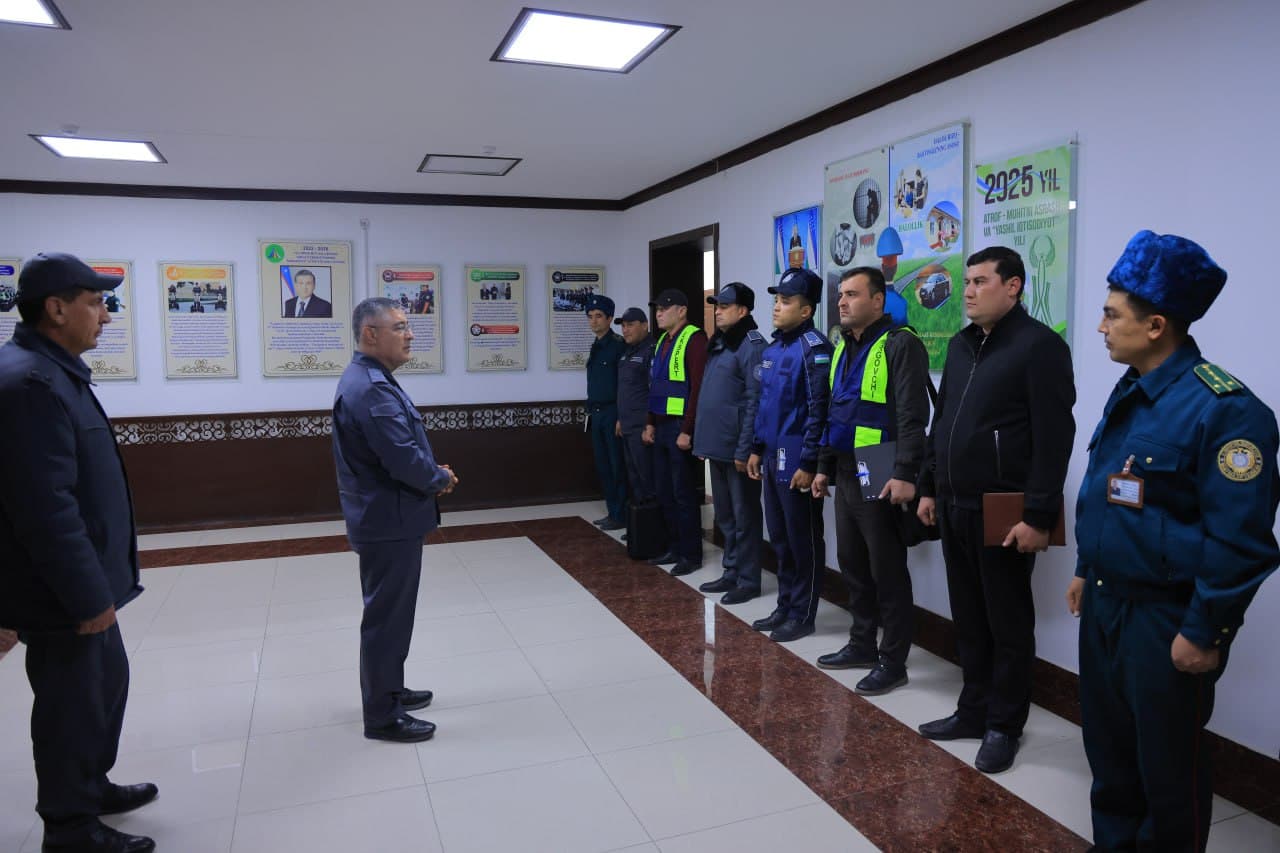 Бухоро вилояти ИИБ раҳбарияти томонидан Қоракўл туманида тунги вақтда жамоат тартибини таъминлаш ҳолати ўрганиб чиқилди