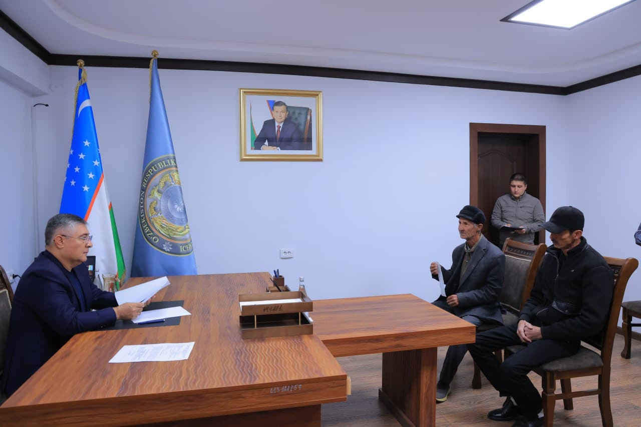 Buxoro viloyati IIBda aholi murojaatlarini oʻrganish maqsadida, navbatdagi qabul boʻlib oʻtdi