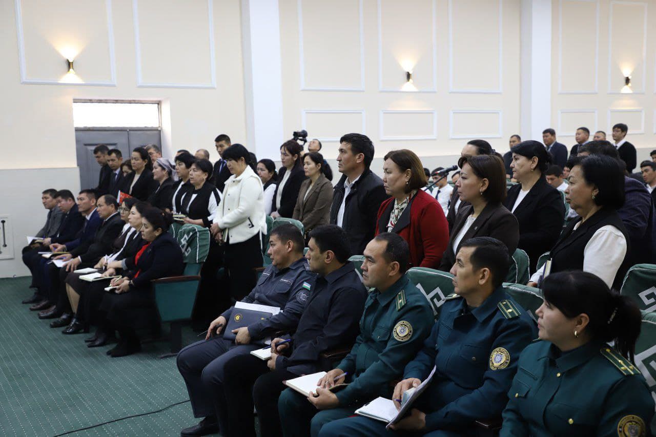 Qoraqalpogʻiston Respublikasi Ichki ishlar vaziri yoshlar bilan uchrashdi