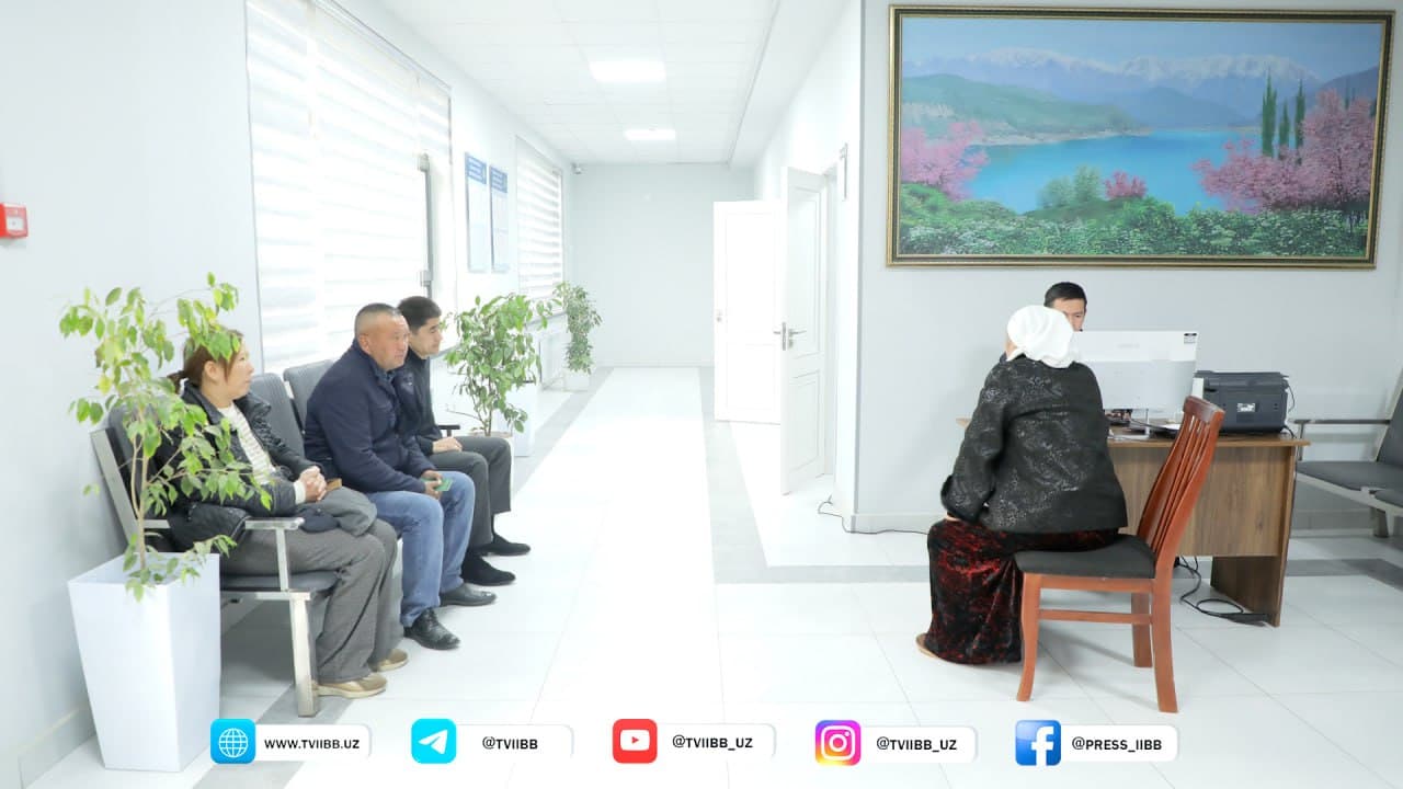 Murojaat, muloqot va yechim — Toshkent viloyati IIBB rahbariyatining navbatdagi shaxsiy qabuli boʻlib oʻtdi