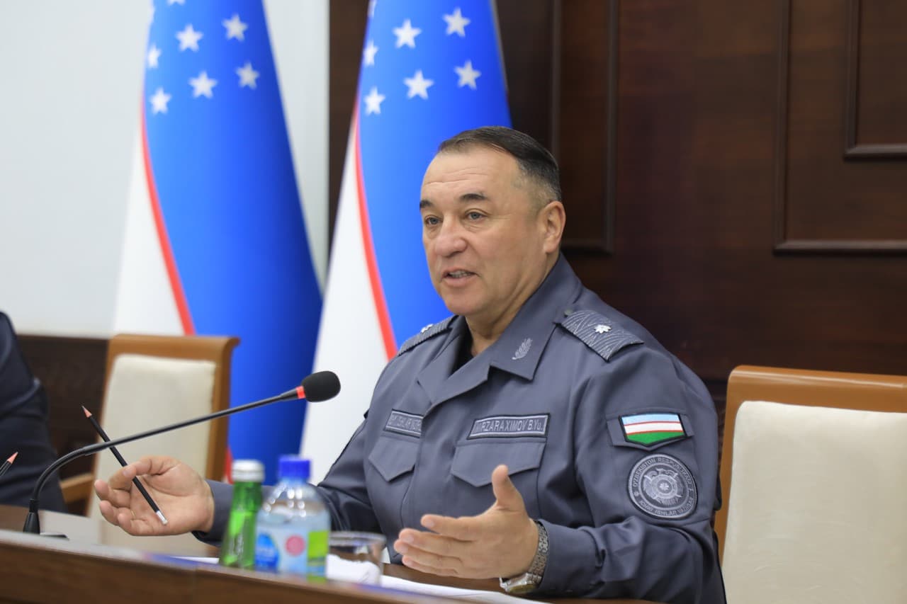 Ички ишлар вазирлиги раҳбарияти томонидан Жиззах вилоятида ички ишлар органларининг жанговар шайлик ва жисмоний тайёргарлик текширувлари якунлари юзасидан йиғилиш ўтказилди