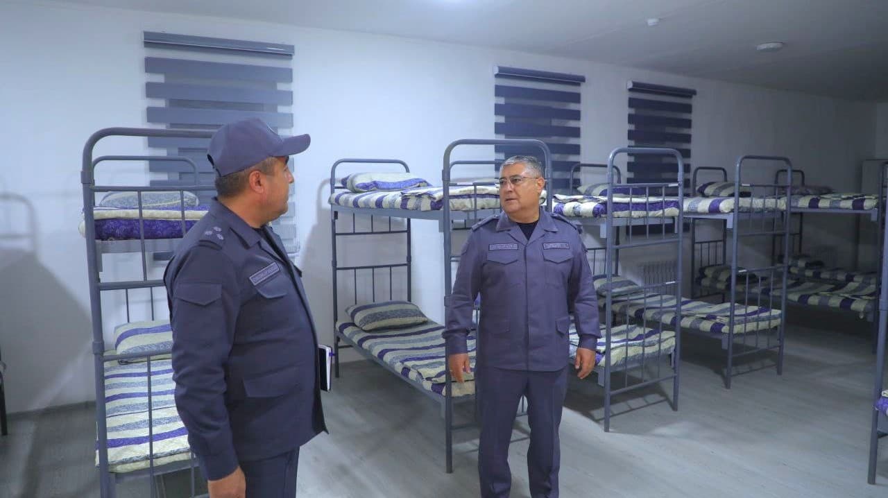 Начальник УВД Бухарской области провел ряд встреч и изучений по вопросам профилактики и безопасности в Гиждуванском районе