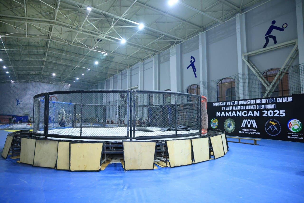 Наманган вилоятида волейбол федерацияси ҳамда Аралаш жанг санъати (ММА) ассоциацияси спортчилари учун яратилган шарт-шароитлар ўрганилди